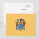 Recherche de drapeau du new jersey cartes postales États unis