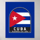 Recherche de cubain posters Drapeau cuba