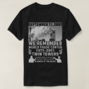 Recherche de 9 11 tshirts Tours jumelles