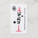 Recherche de zèbre rose cartes visite Boutique