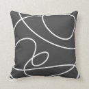 Recherche de noir chic coussins Minimaliste