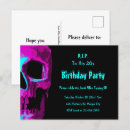Zoek naar gothic birthday uitnodigingen Schedel