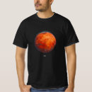 Recherche de planète rouge tshirts Espace