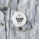 Zoek naar team bruid buttons Naam
