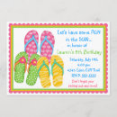 Recherche de flip flop invitations Piscine