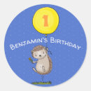 Recherche de dessin de hérisson autocollants Illustration