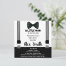 Recherche de gentleman baby shower invitations Bretelles