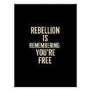 Recherche de citation de liberté posters Typographie