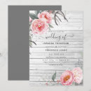 Recherche de gris rose mariage invitations Boho