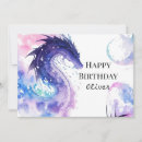 Recherche de dragon vœux cartes D'anniversaire de dragon