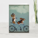 Recherche de bicyclette tandem vœux cartes Steampunk