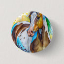 Zoek naar paarden buttons Mooi