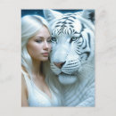 Recherche de tigre blanc cartes postales Contenu générationnel