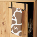 Recherche de motif girafe de table linges Blanc