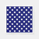 Zoek naar sterren servetten Blauw en wit