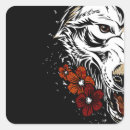 Recherche de fleur de tatouage autocollants Vintage