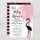 Recherche de flamants roses invitations Mother to be