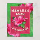 Recherche de luau 11x14 invitations Fleurs