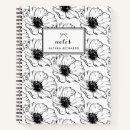 Recherche de motif vintage carnets Noir et blanc