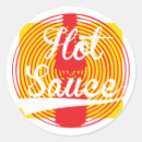 Recherche de condiments autocollants Sauce