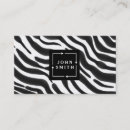 Zoek naar zebra visitekaartjes Koel
