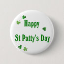 Recherche de jour de la st patrick badges Illustration