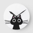 Recherche de chat curieux horloges Animal