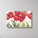 Recherche de rangée impressions sur toile Floral
