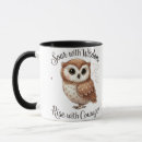 Recherche de conception de hibou tasses Chouette