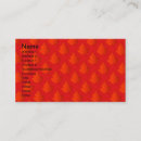 Recherche de feuille orange cartes visite Customer