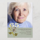 Zoek naar 65 jaar uitnodigingen Roos