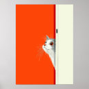Recherche de chat curieux posters Chat qui regarde