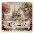 Recherche de paysage de jardin posters Vintage