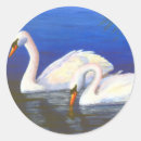 Recherche de cygne muet autocollants Faune