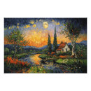 Zoek naar van gogh landschap posters Impressionisme