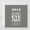 Recherche de nouvelles années de partie invitations Contemporain