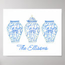 Recherche de vase bleu posters Asiatique