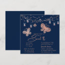 Recherche de butterfly 16ans anniversaire invitations Moderne