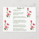Zoek naar psalm 23 briefkaarten Religieus