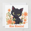 Recherche de chaton noir invitations Pour elle
