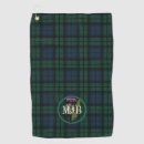 Recherche de tartan golf serviettes Écossais