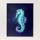 Recherche de hippocampe puzzles Mer