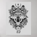Recherche de loup indigène posters Faune