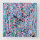 Recherche de peinture originale horloges Moderne