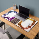 Recherche de métal noir tapis souris Bleu