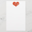 Zoek naar rood hart briefpapier Ik hou van je