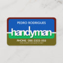 Recherche de contractor cartes visite Handyman