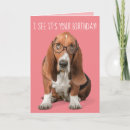 Recherche de lunettes vœux cartes Dog