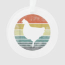 Recherche de poulet drôle ornements Rétro