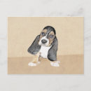 Zoek naar basset hond briefkaarten Basset hound puppy